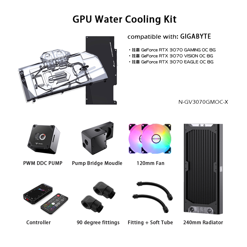 Pc Water Cooling - Złoty Sprzedawca Granzon Zestaw Chłodzenia Wodnego
