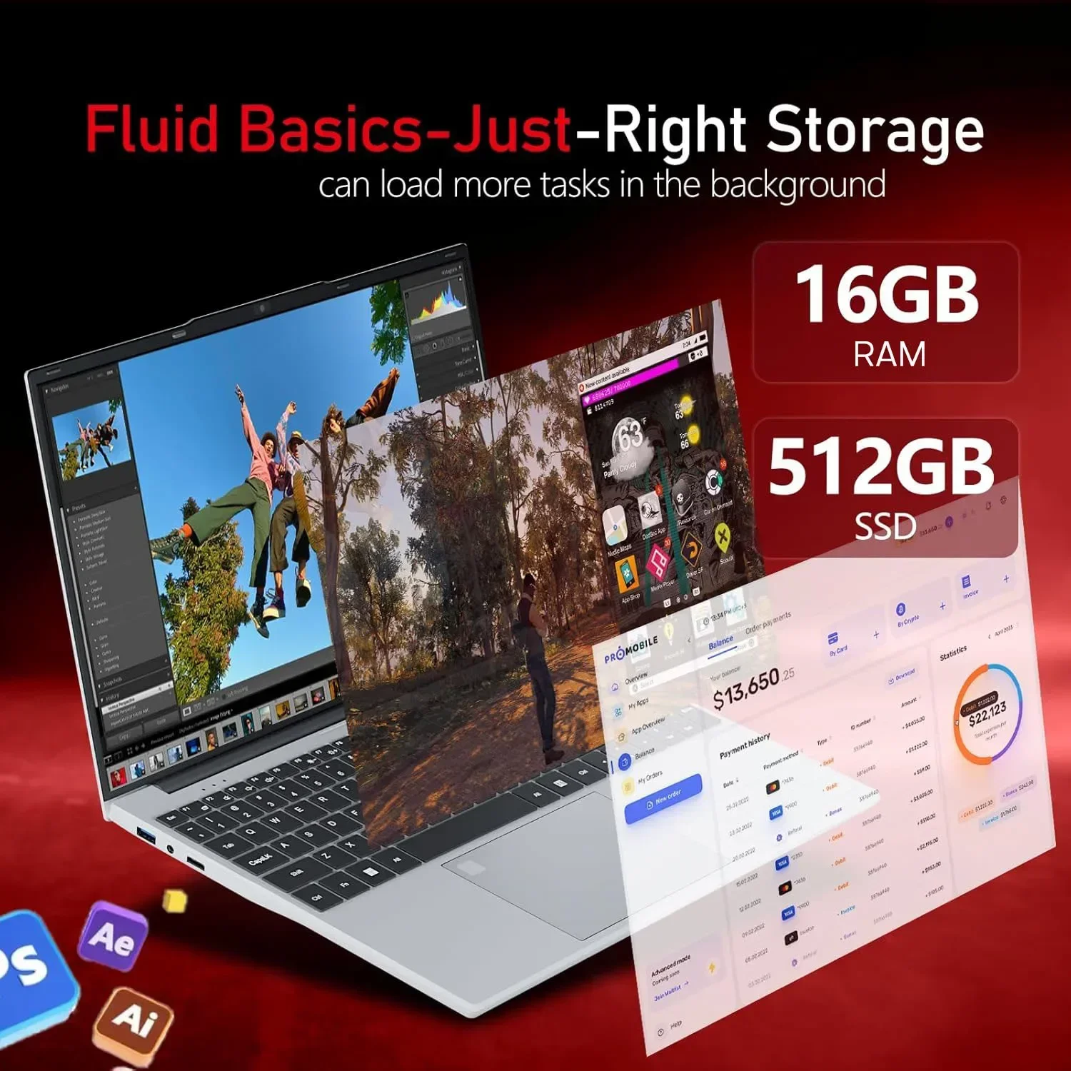 Nowy 15,6-calowy laptop do pra – Pc Gaming Intel recenzja i cena